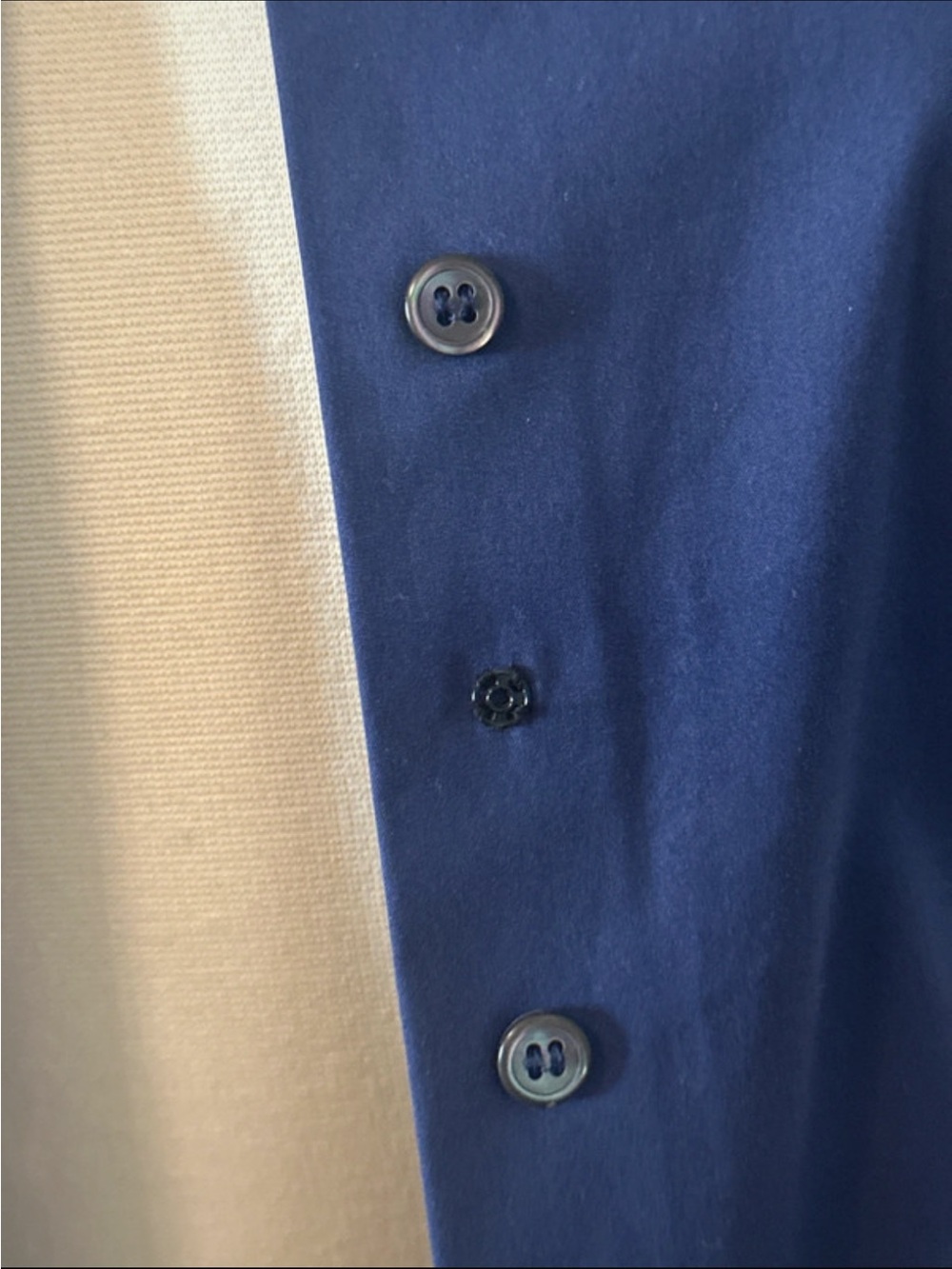 PRADA 3/4 Twilight Blue Shirt - Picture 5 of 14